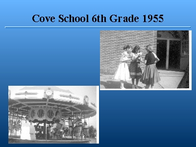 Cove School 6th Grade 1955